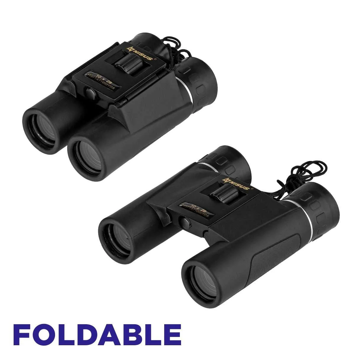 10x28 Power Adjustable Compact Field Binocular