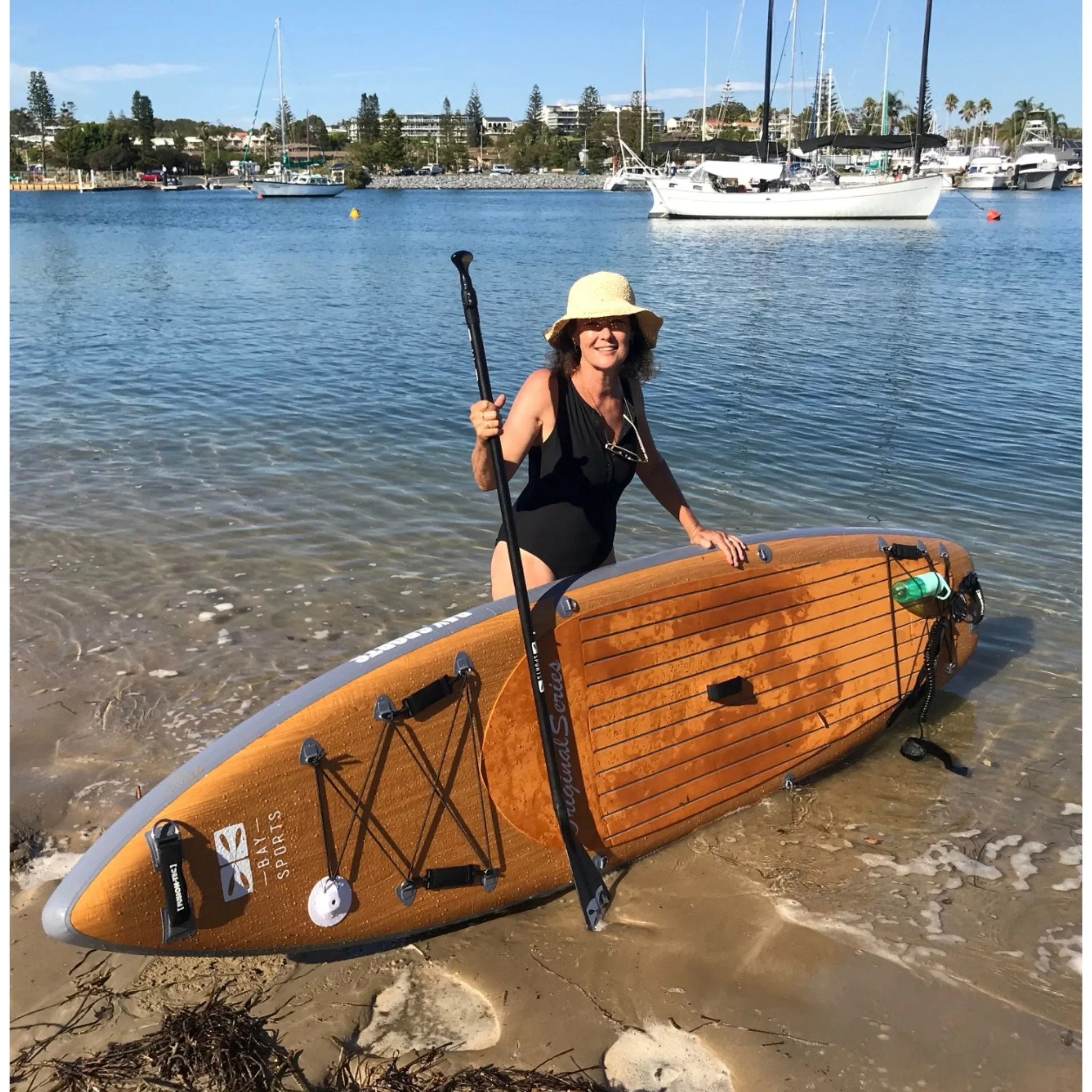 11'6" Original Series - 'Wood-Look' Inflatable SUP Board