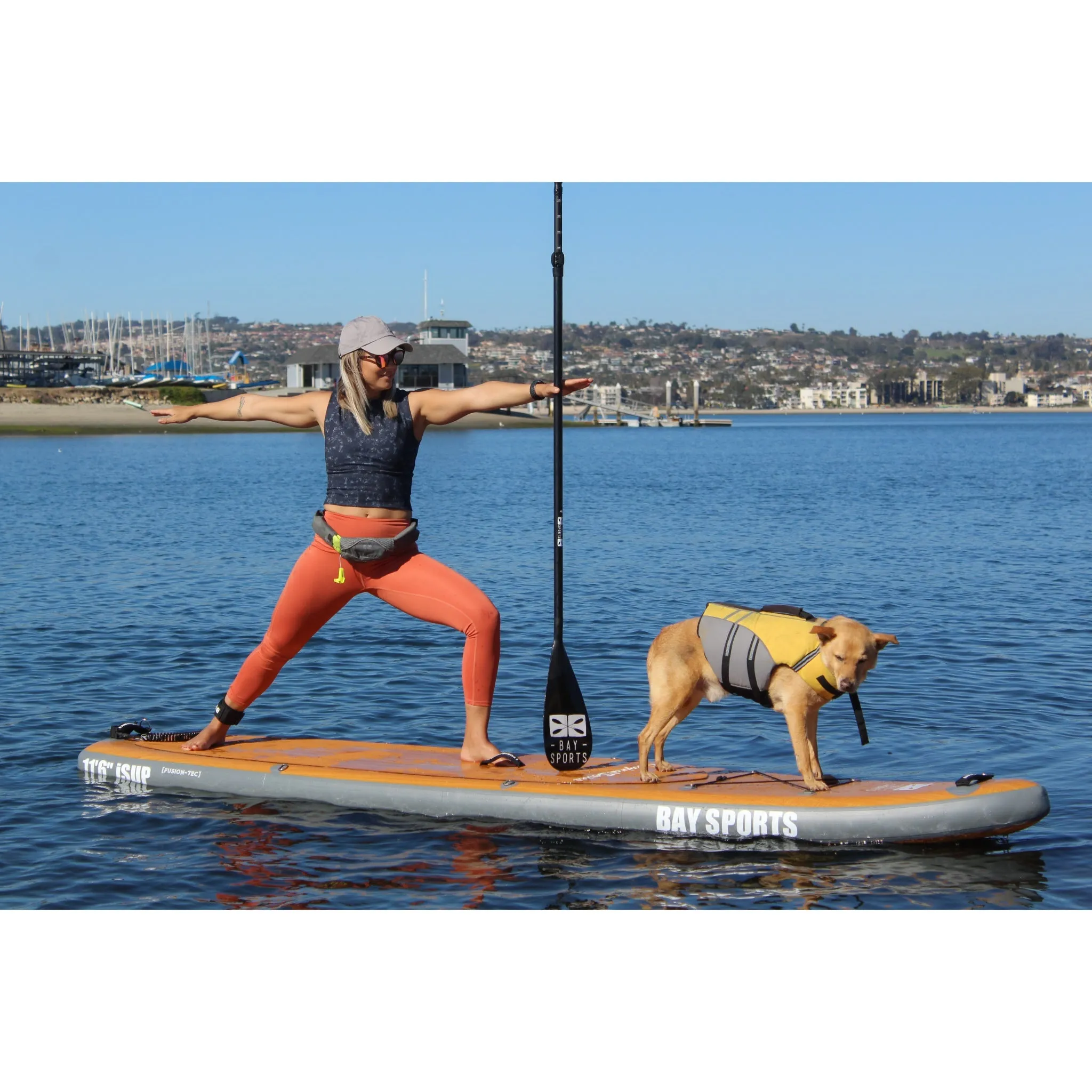 11'6" Original Series - 'Wood-Look' Inflatable SUP Board