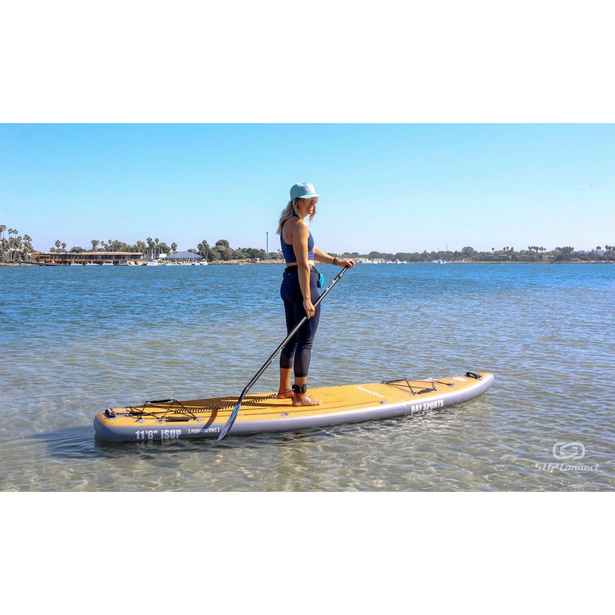 11'6" Original Series - 'Wood-Look' Inflatable SUP Board