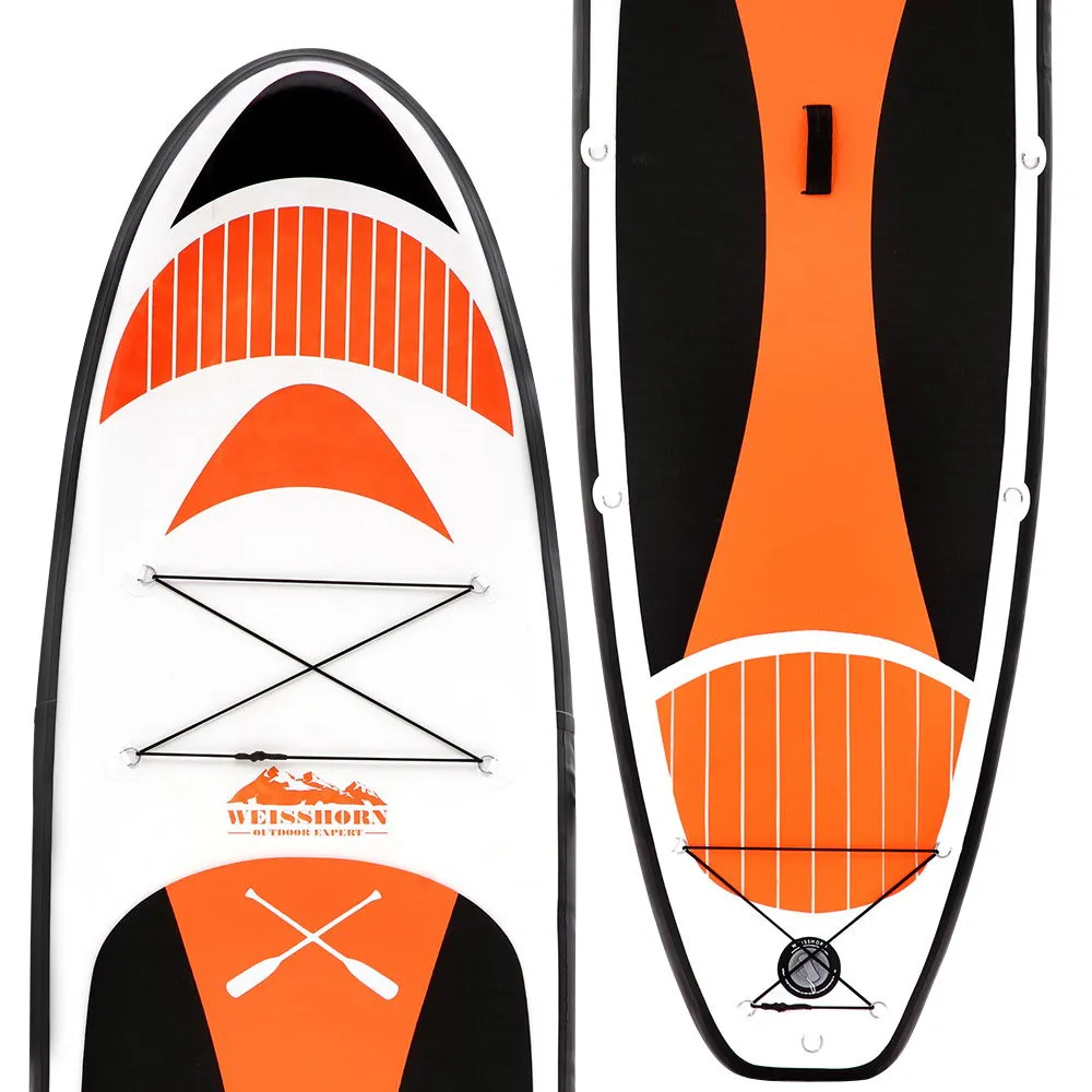 11ft Inflatable SUP Paddle Board w/ Kayak Seat - Weisshorn