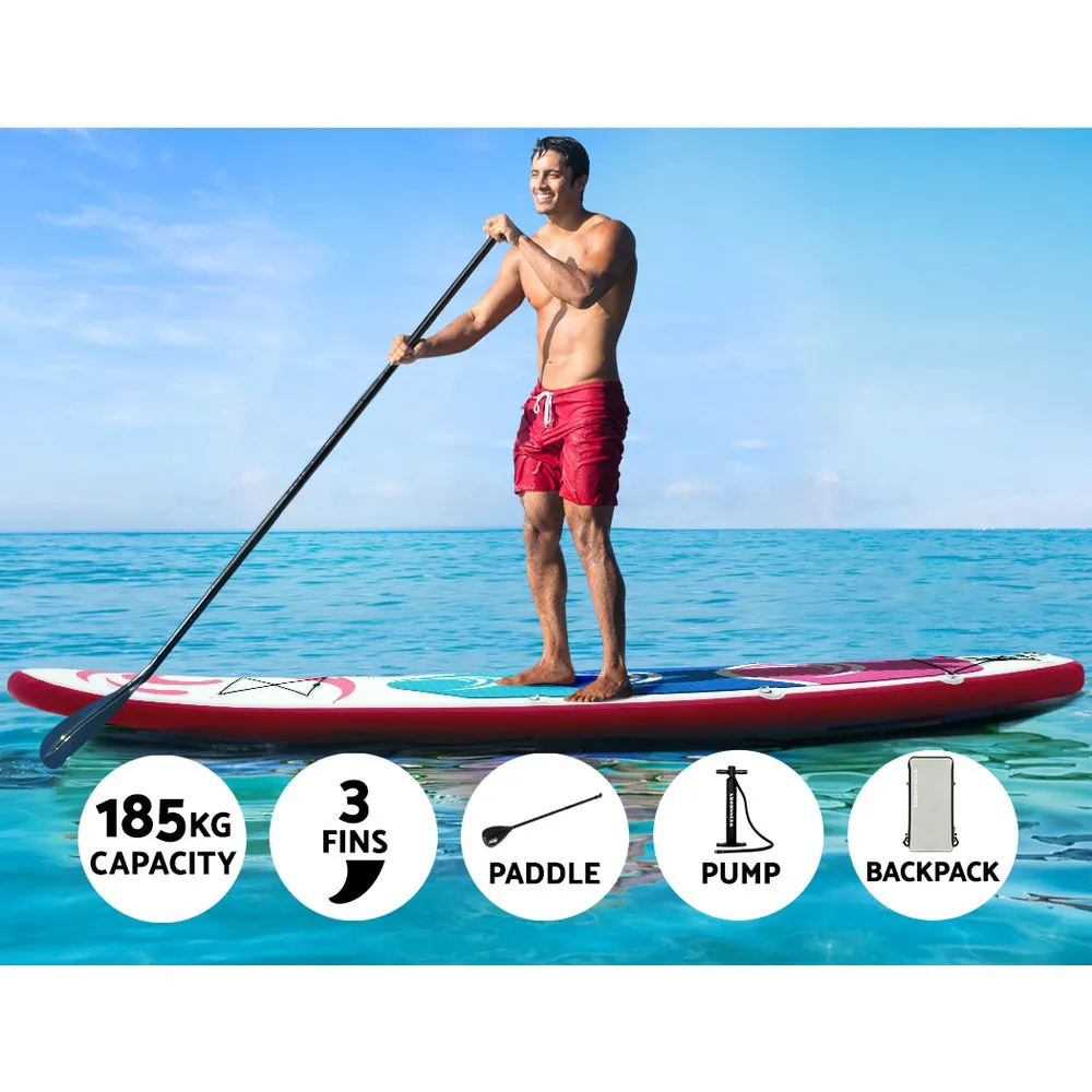 11ft Inflatable SUP Paddleboard Kayak with Paddle Weisshorn