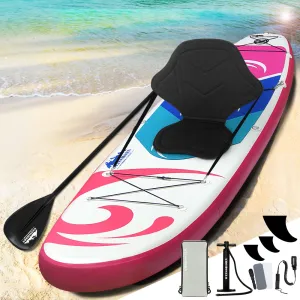 11ft Inflatable SUP Paddleboard Kayak with Paddle Weisshorn