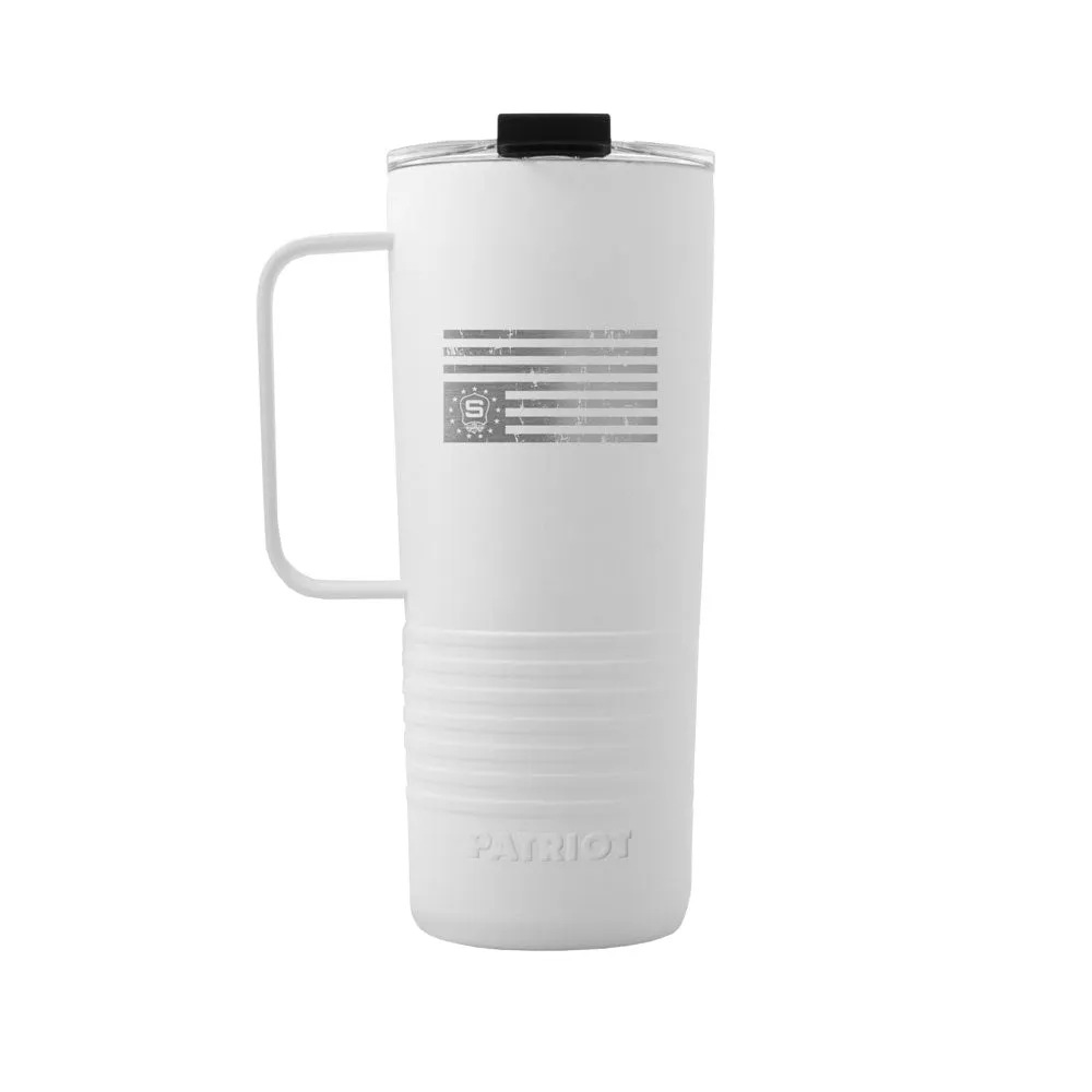 19oz Insulated Travel Mug | Kyle Seraphin Suspendables Flag