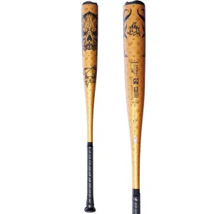 2023 DeMarini Voodoo One Gold BBCOR (-3) Baseball Bat: WBD2352010