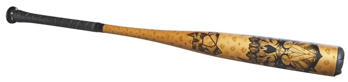 2023 DeMarini Voodoo One Gold BBCOR (-3) Baseball Bat: WBD2352010