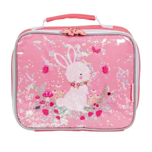 A Little Lovely Company Cool Bag Glitter Bunny