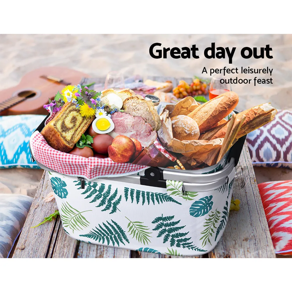 Alfresco Insulated Picnic Basket (Folding Bag)