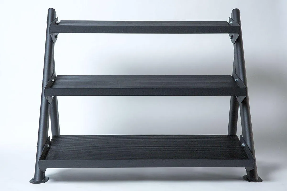 American Barbell 3 Tier Hex Dumbbell Rack (18") - Display Unit