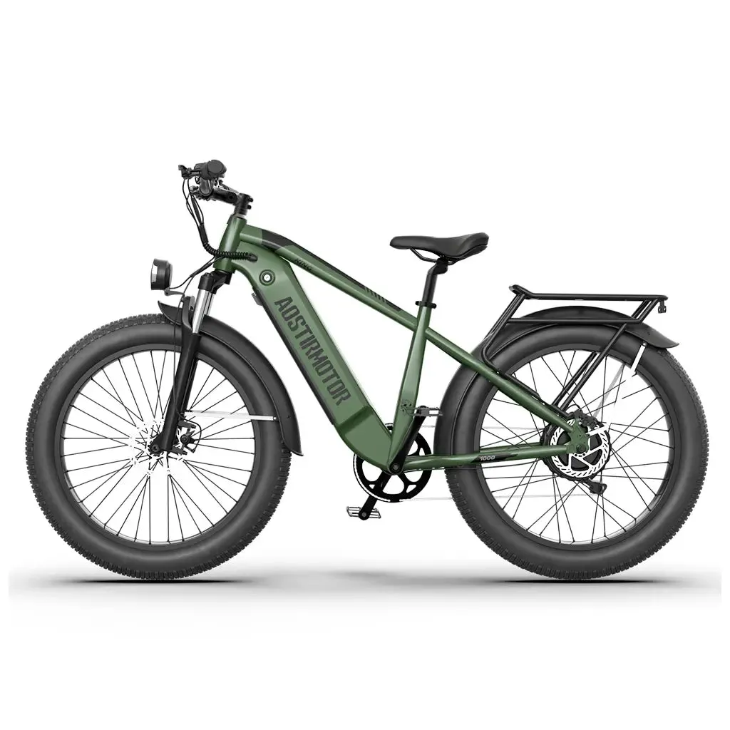 Aostirmotor King 1000W 52V All Terrain Fat Tire Mountain Electric Bike