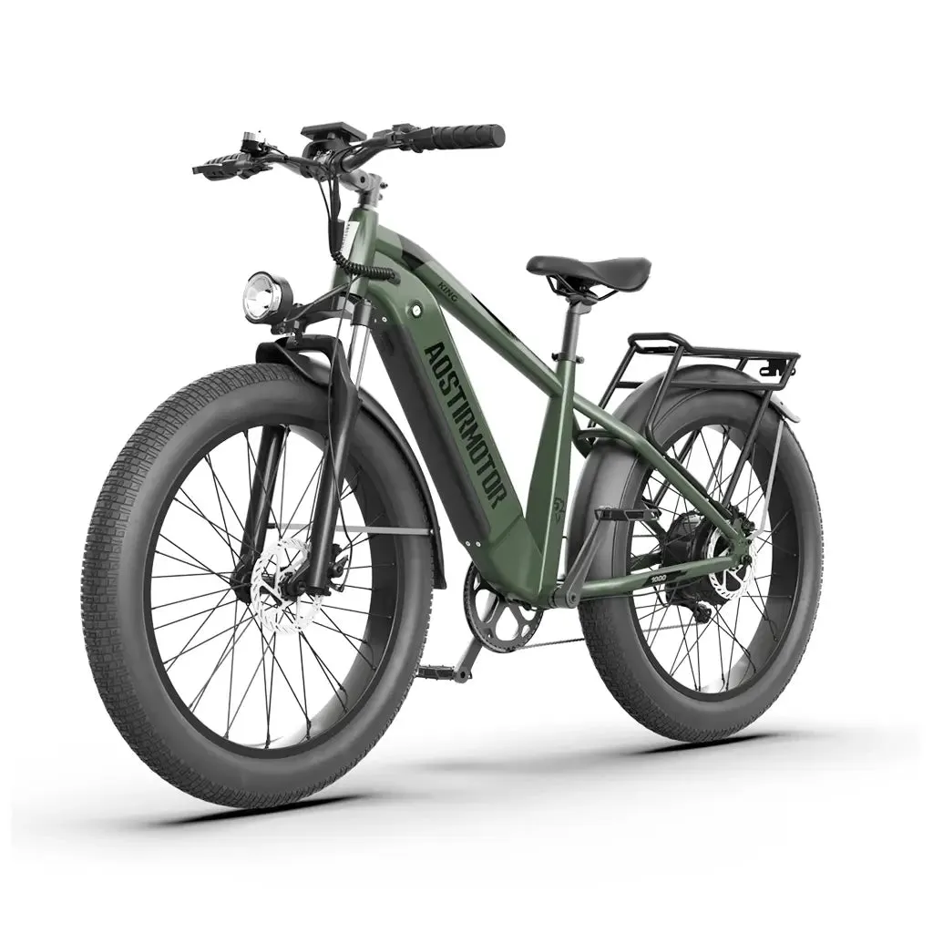 Aostirmotor King 1000W 52V All Terrain Fat Tire Mountain Electric Bike