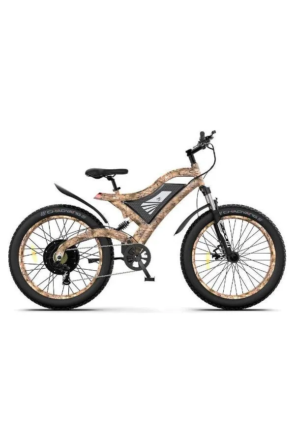 Aostirmotor S18-1500W 48V/15Ah 1500W Fat Tire Electric Mountain Bike