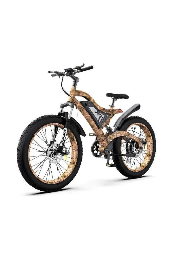 Aostirmotor S18-1500W 48V/15Ah 1500W Fat Tire Electric Mountain Bike