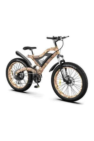 Aostirmotor S18-1500W 48V/15Ah 1500W Fat Tire Electric Mountain Bike