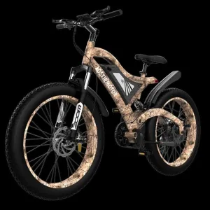 AOSTIRMOTOR|S18 Snakeskin Grain-1500W All Terrain Electric Mountain Bike