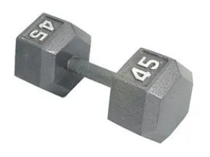 Apollo Grey Hex Dumbbell Pairs