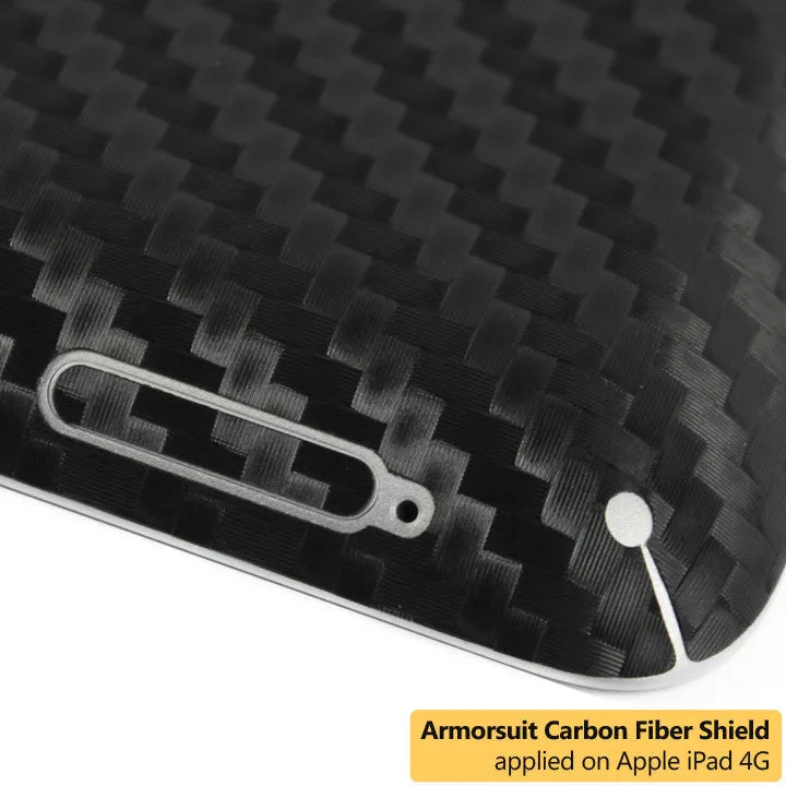 Apple iPad 4 (WiFi   4G LTE) Screen Protector   Carbon Fiber Film Protector