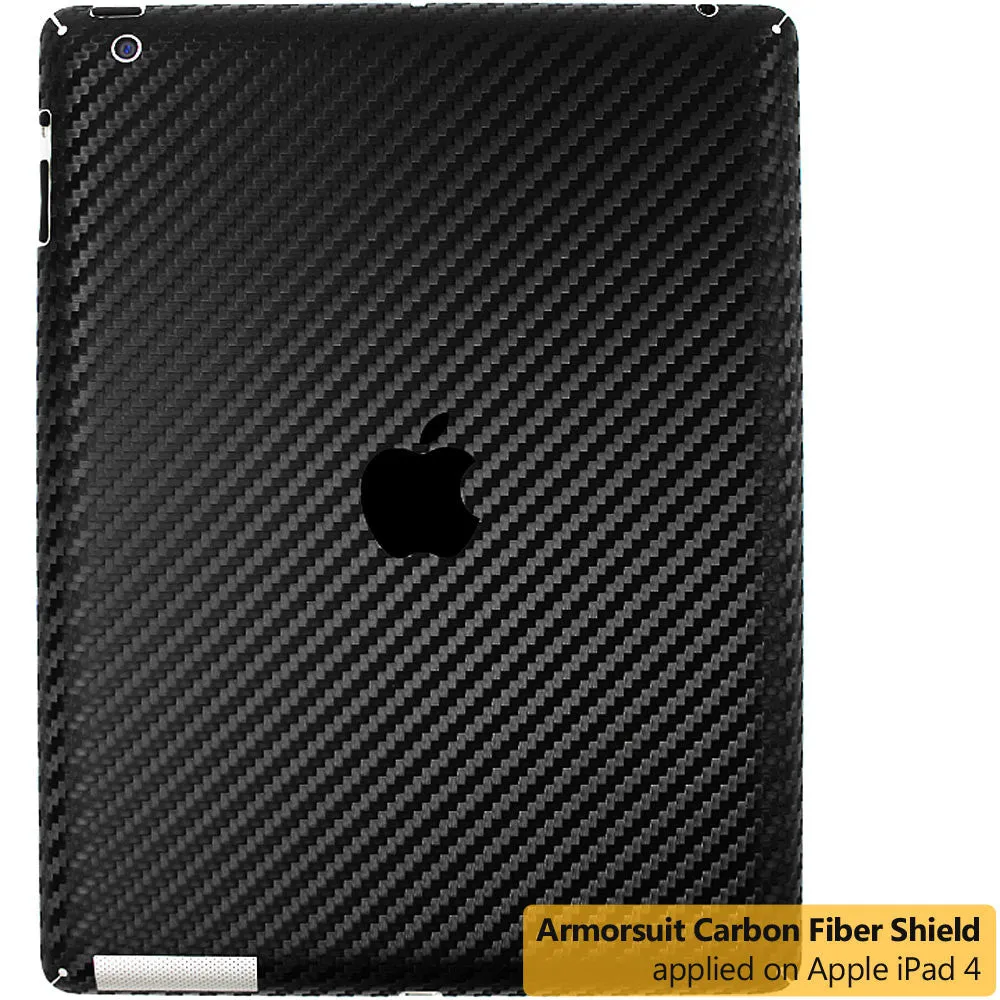 Apple iPad 4 (WiFi   4G LTE) Screen Protector   Carbon Fiber Film Protector