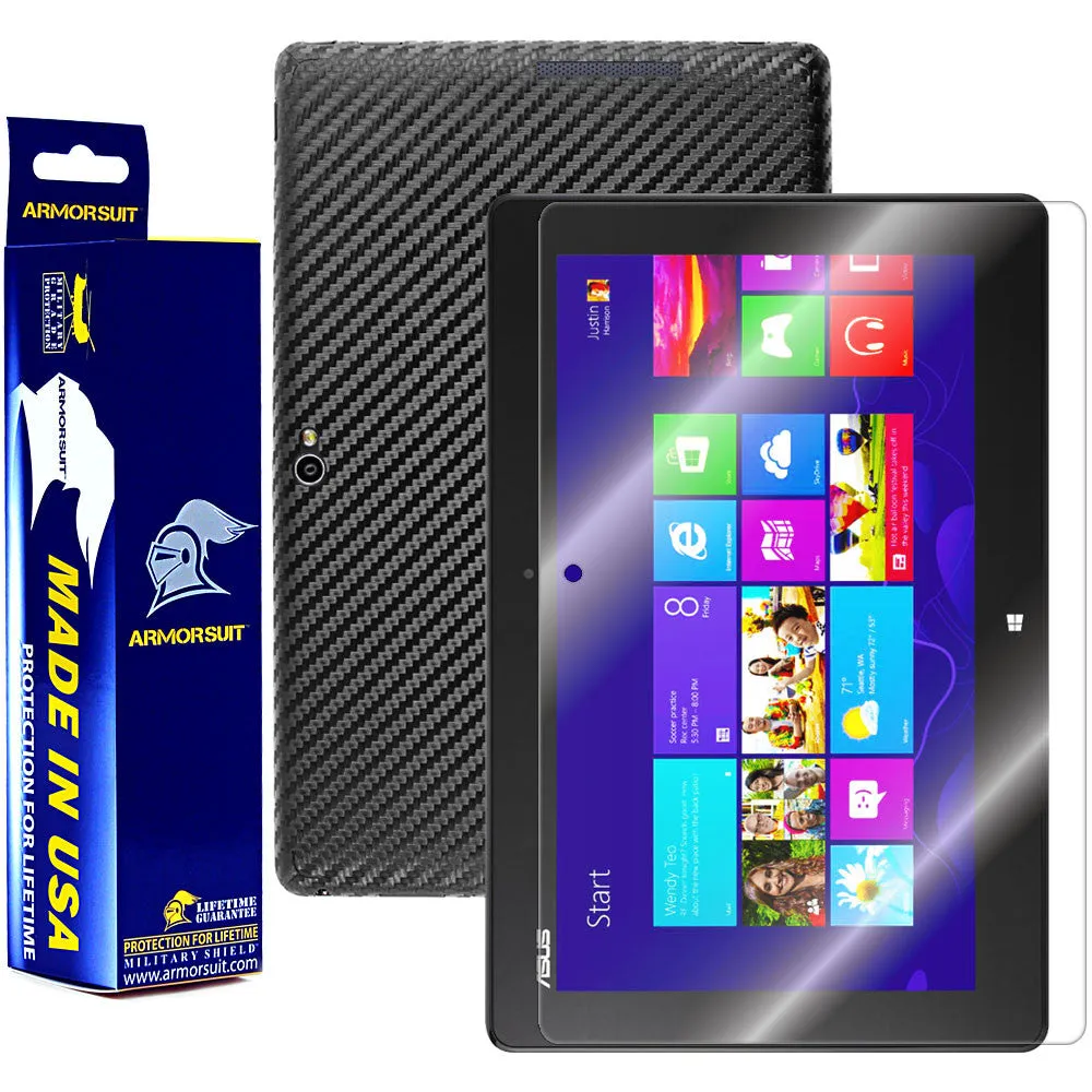 ASUS VivoTab Smart ME400C Screen Protector   Black Carbon Fiber