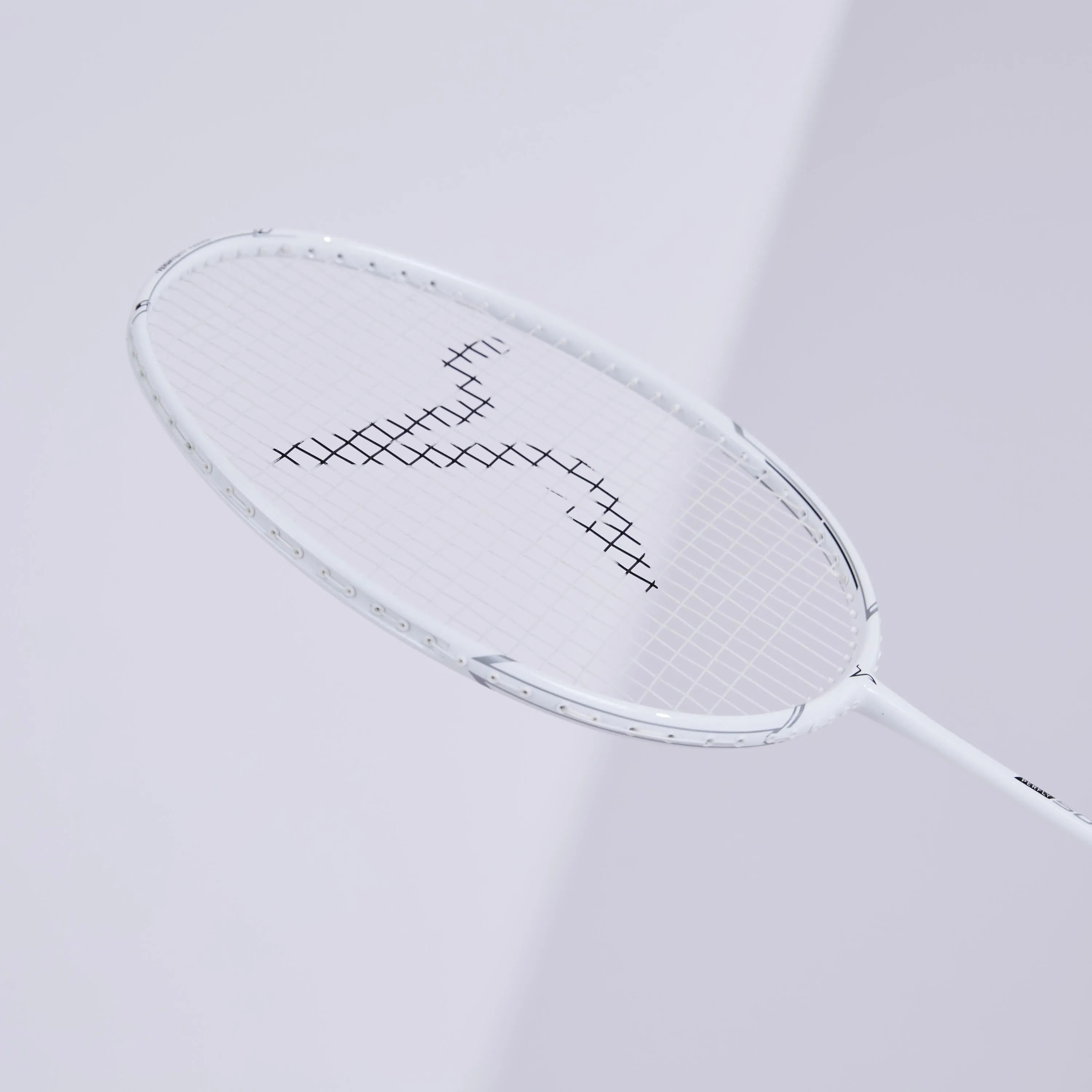 Badminton racket BR 500 adult white PERFLY, white