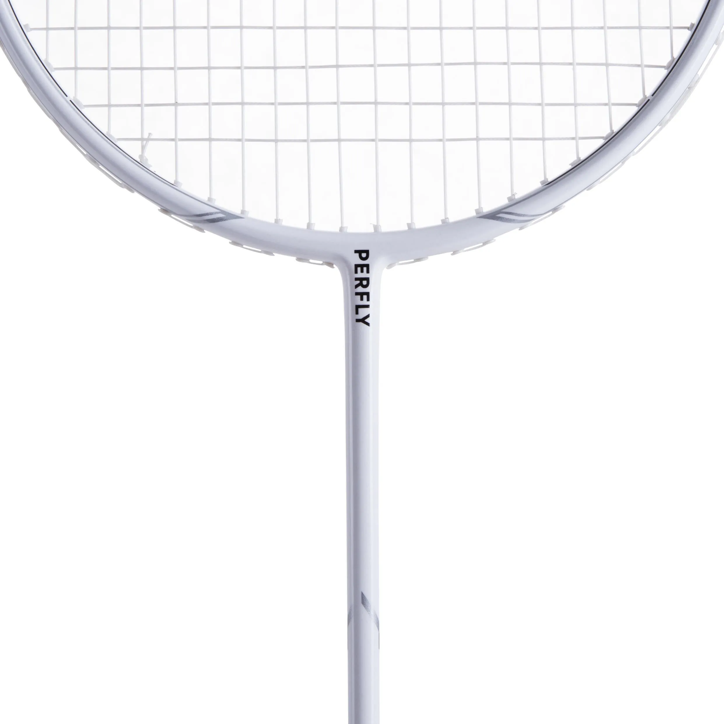 Badminton racket BR 500 adult white PERFLY, white