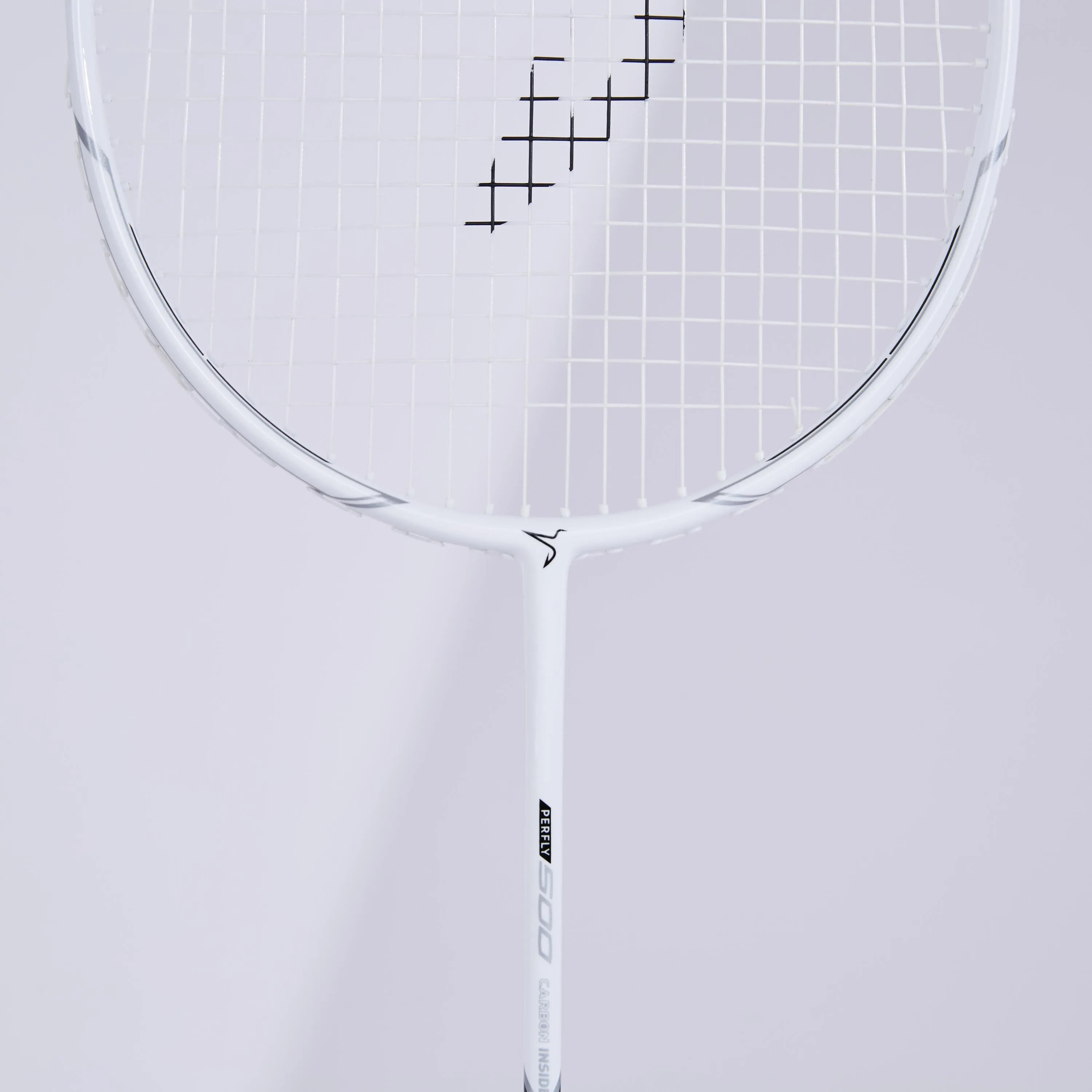 Badminton racket BR 500 adult white PERFLY, white