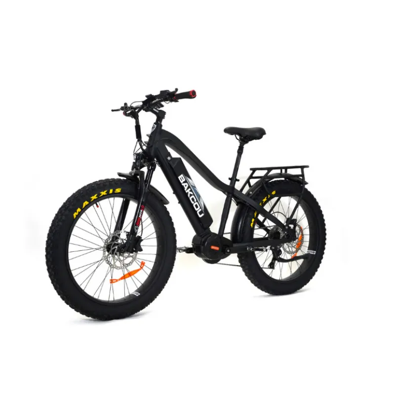 Bakcou Mule Mid-Drive Fat Tire Electric Bike, 1000W