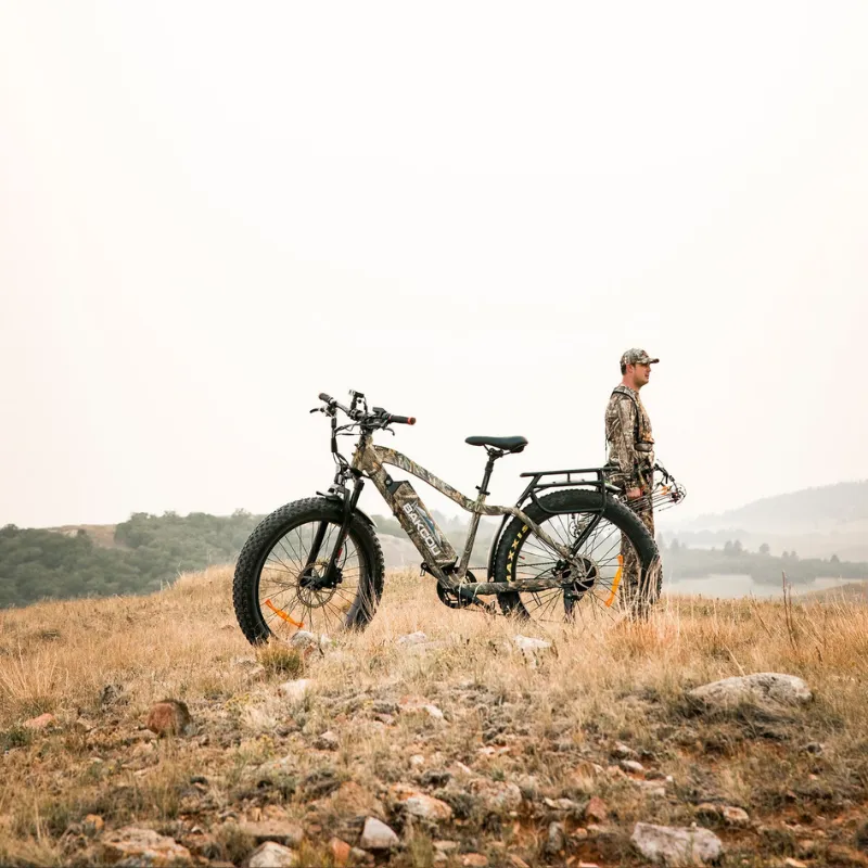 Bakcou Mule Mid-Drive Fat Tire Electric Bike, 1000W