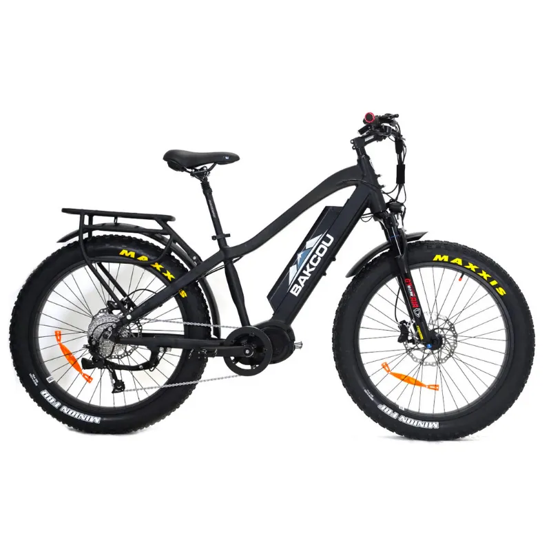 Bakcou Mule Mid-Drive Fat Tire Electric Bike, 1000W