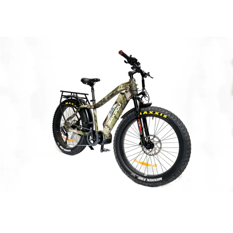 Bakcou Mule Mid-Drive Fat Tire Electric Bike, 1000W