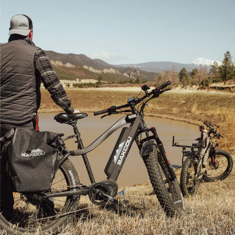 Bakcou Mule Mid-Drive Fat Tire Electric Bike, 1000W