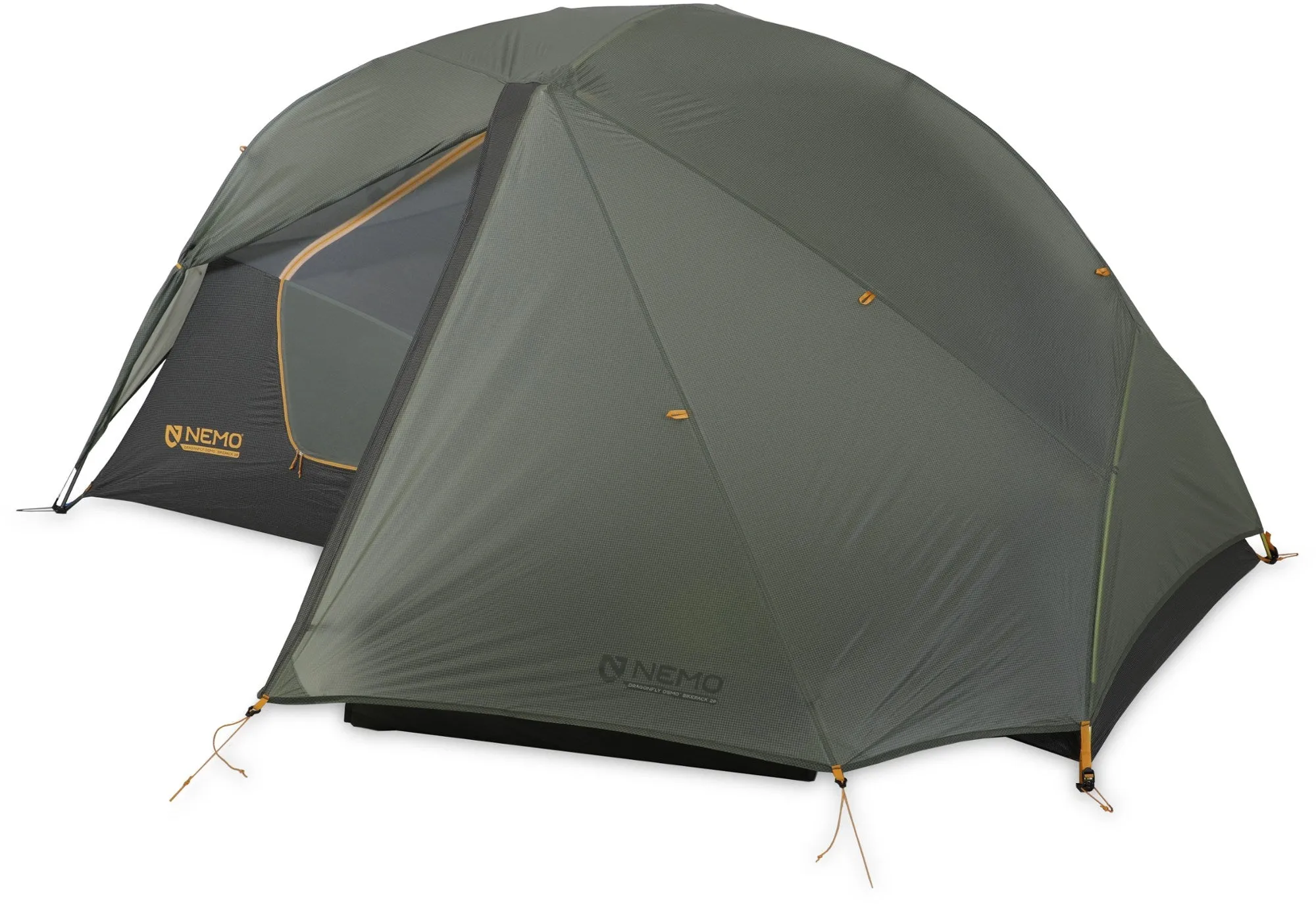 Bicycle tent Dragonfly OSMO 2P NEMO, green