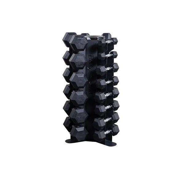 Body-Solid - Vertical Dumbbell Rack, 10 pairs