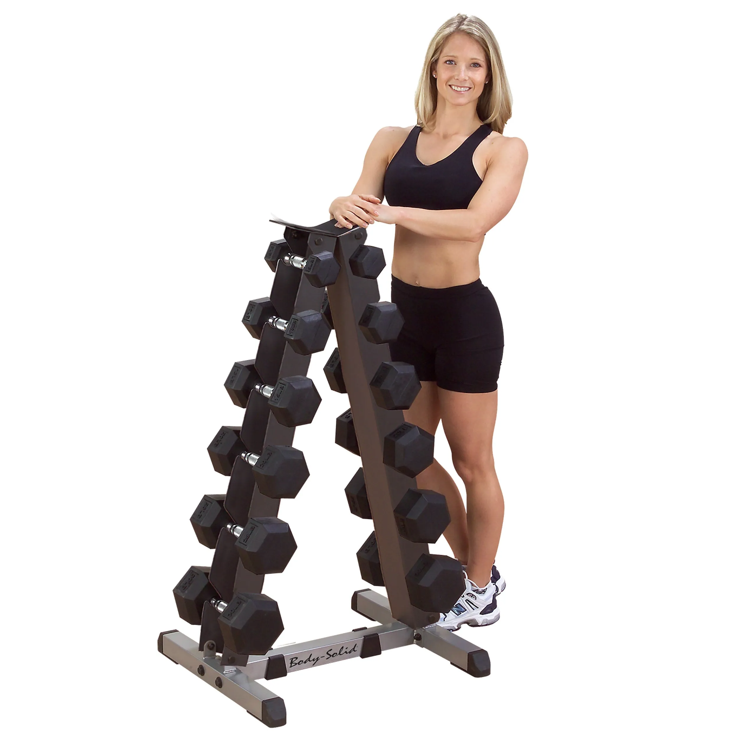 Body-Solid Vertical Dumbbell Rack