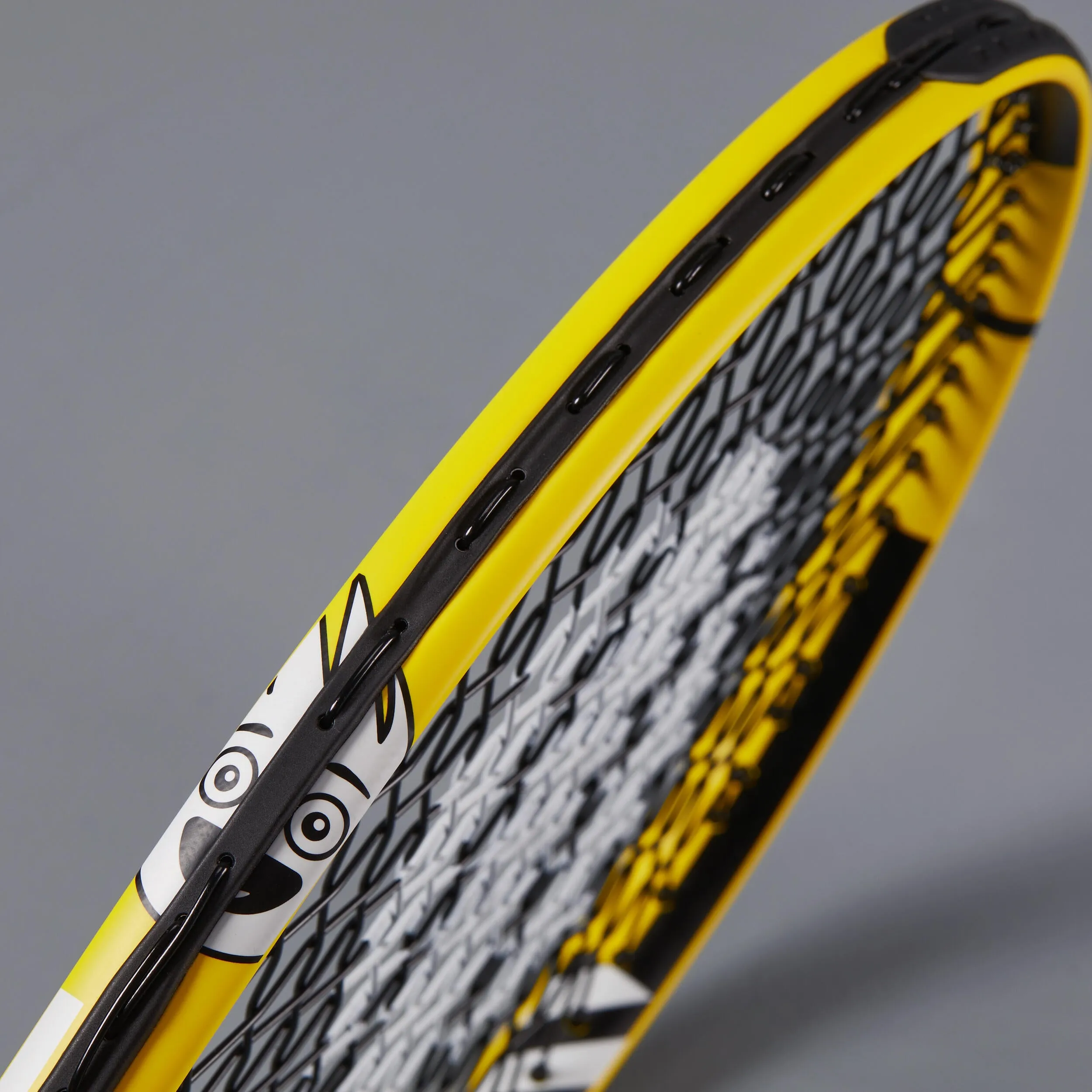 Children's tennis racket - TR130 25 inches, yellow ARTENGO, neon yellow/black