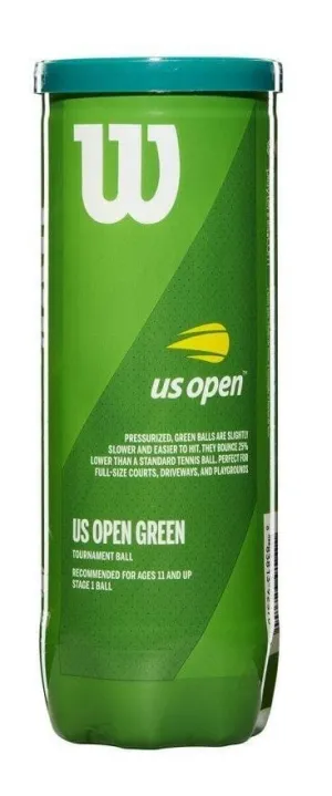 Copy of Wilson US Open Green Tournament  3 Ball Can (Stage 1)