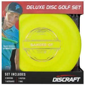 Discraft Deluxe Discs Golf Set with Bag