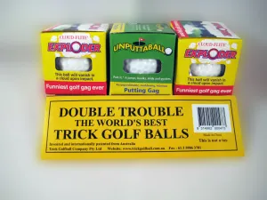 Double Trouble Trick Golf Balls