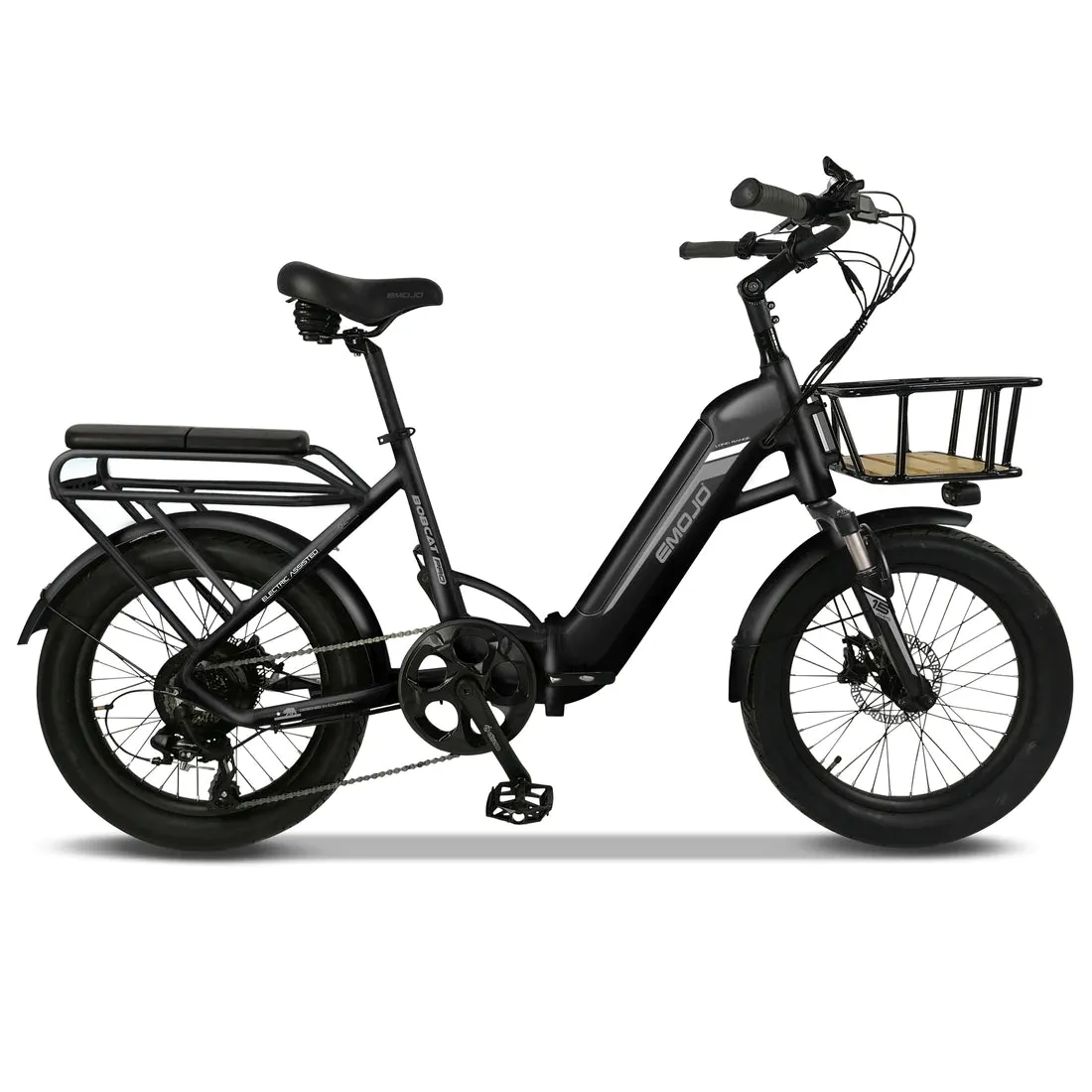 Emojo Bobcat Pro 500W Step-Thru Electric Cargo Bike