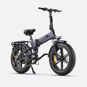 ENGWE Engine Pro|1000W Peak Power 48V 16AH Foldable Electric Bike