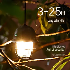 ESLNF camping light ambient light outdoor portable lighting USB charging ultra-long battery life camp tent light camping light