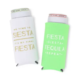 Final Fiesta Skinny Can Coolers (10 count)