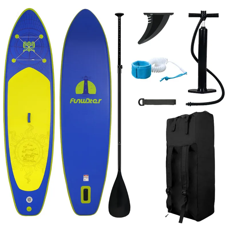 Funwater 11'6" Inflatable Paddle Board SUP - Persian Blue