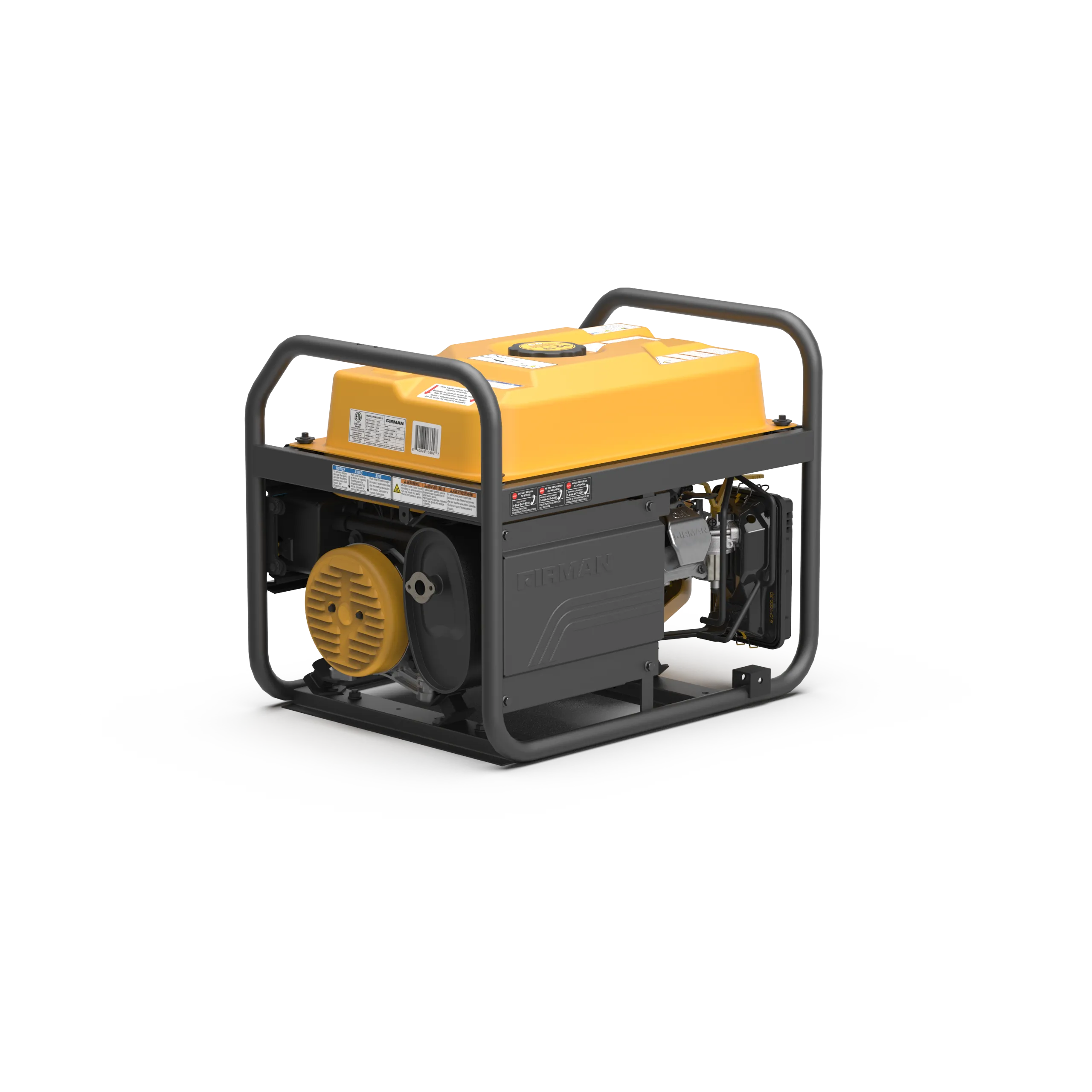 Gas Portable Generator 4550W Recoil Start 120V