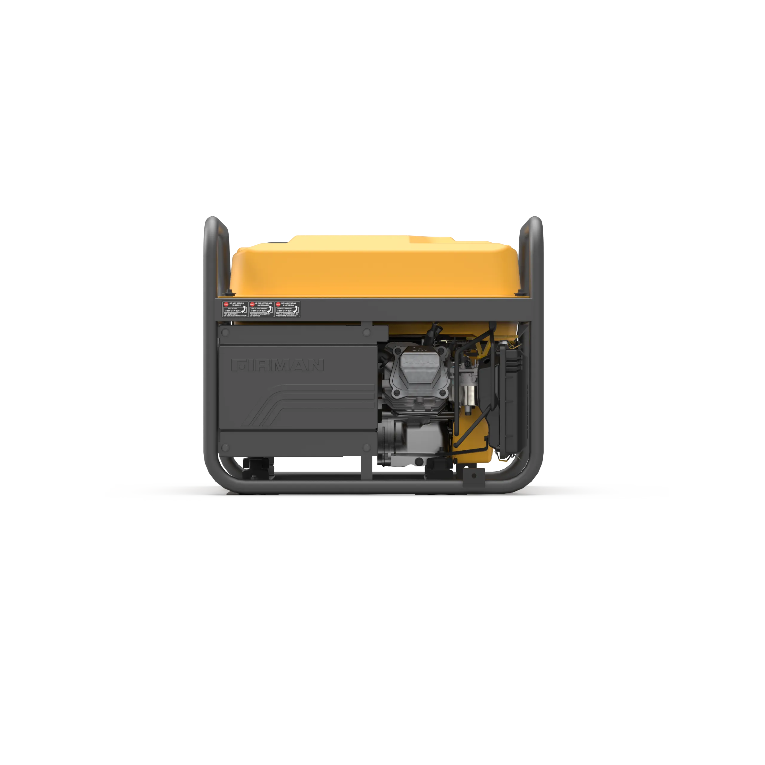 Gas Portable Generator 4550W Recoil Start 120V