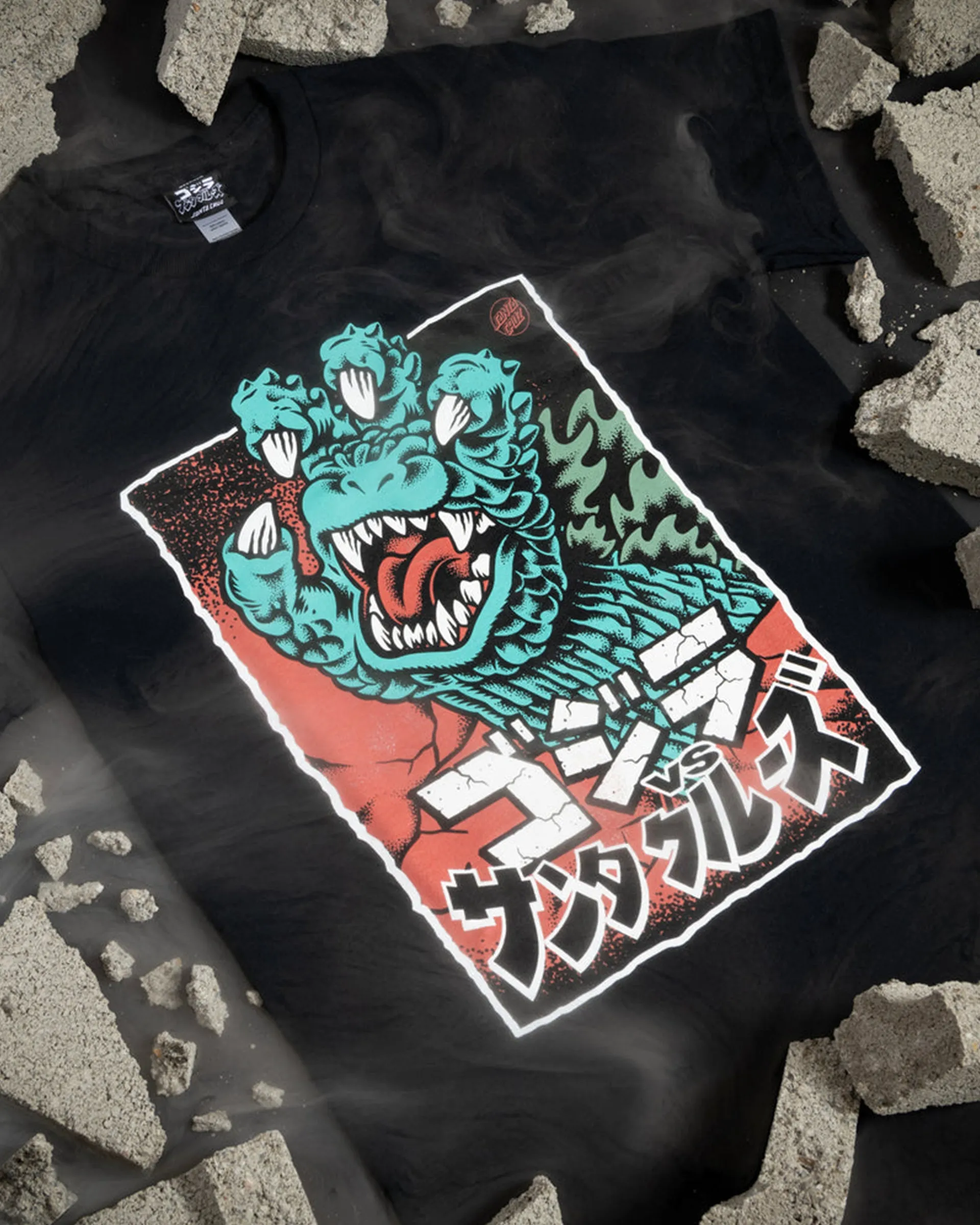 Godzilla Hand Front S/S Tee