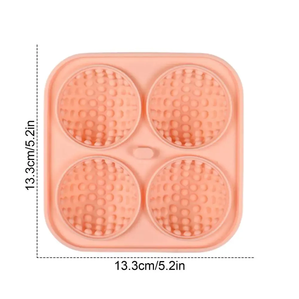 Golf Silicone Ice Ball Round Mold Whiskey Special 4 Golf Ice Grid Mold Kitchen Tool For Whisky Cocktail Cola Baby Food And Drink