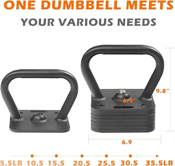 IFAST Quick-Lock Adjustable Kettlebell Handle