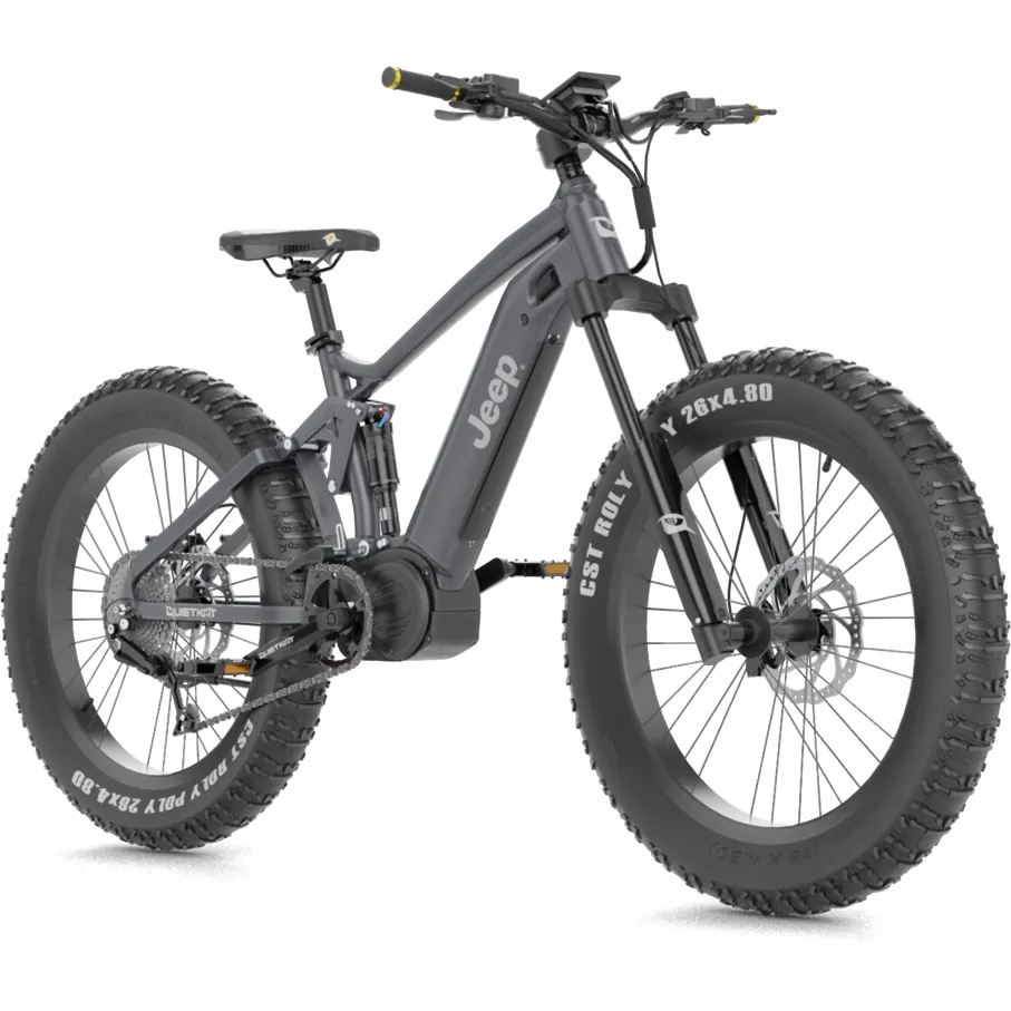 Jeep QuietKat Fat Tire Electric Bike