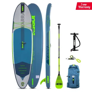 Jobe Yarra 10.6 Inflatable Paddle Board Package Steel Blue (2022 paddle)  486422001-PCS.